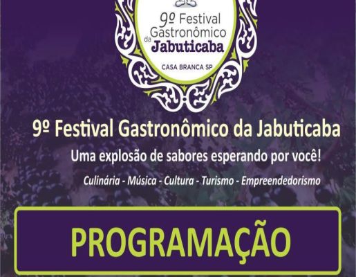 9º Festival Gastronômico da Jabuticaba