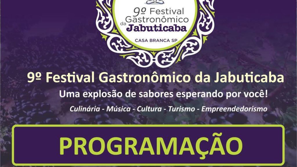 9º Festival Gastronômico da Jabuticaba